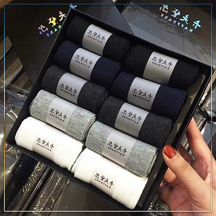 Hộp 10 đôi tất chống hôi chân hàng xuất Nhật