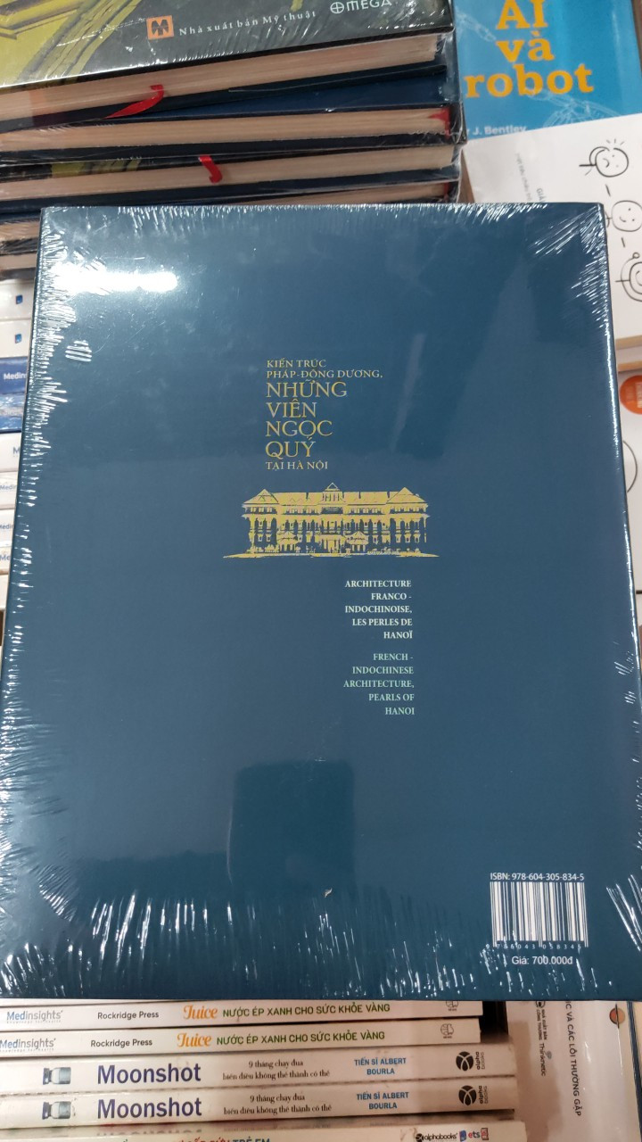 (Bìa Cứng) Kiến Trúc Pháp-Đông Dương, Những Viên Ngọc Quý Tại Hà Nội - Nhiều Tác giả