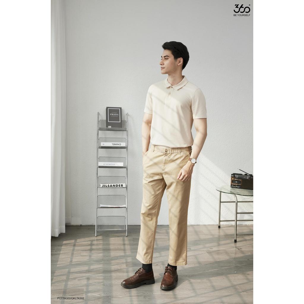 Quần kaki nam thương hiệu 360 BOUTIQUE phong cách trẻ trung - QKLTK302