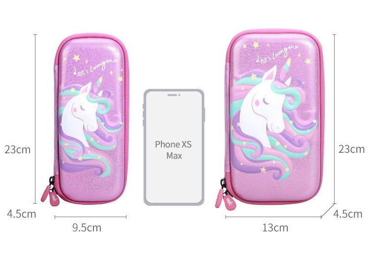 Hộp bút học sinh hình pony size S