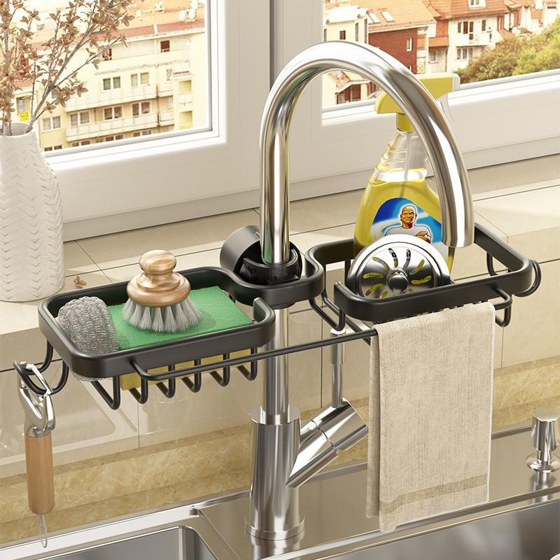 Khuyến Mãi Ermo Giá Vòi Bếp Giá Để Rửa Chén Và Rau Hồ Bơi Dây Thép Bóng Giẻ Lưu Trữ Xốp Cống Giá