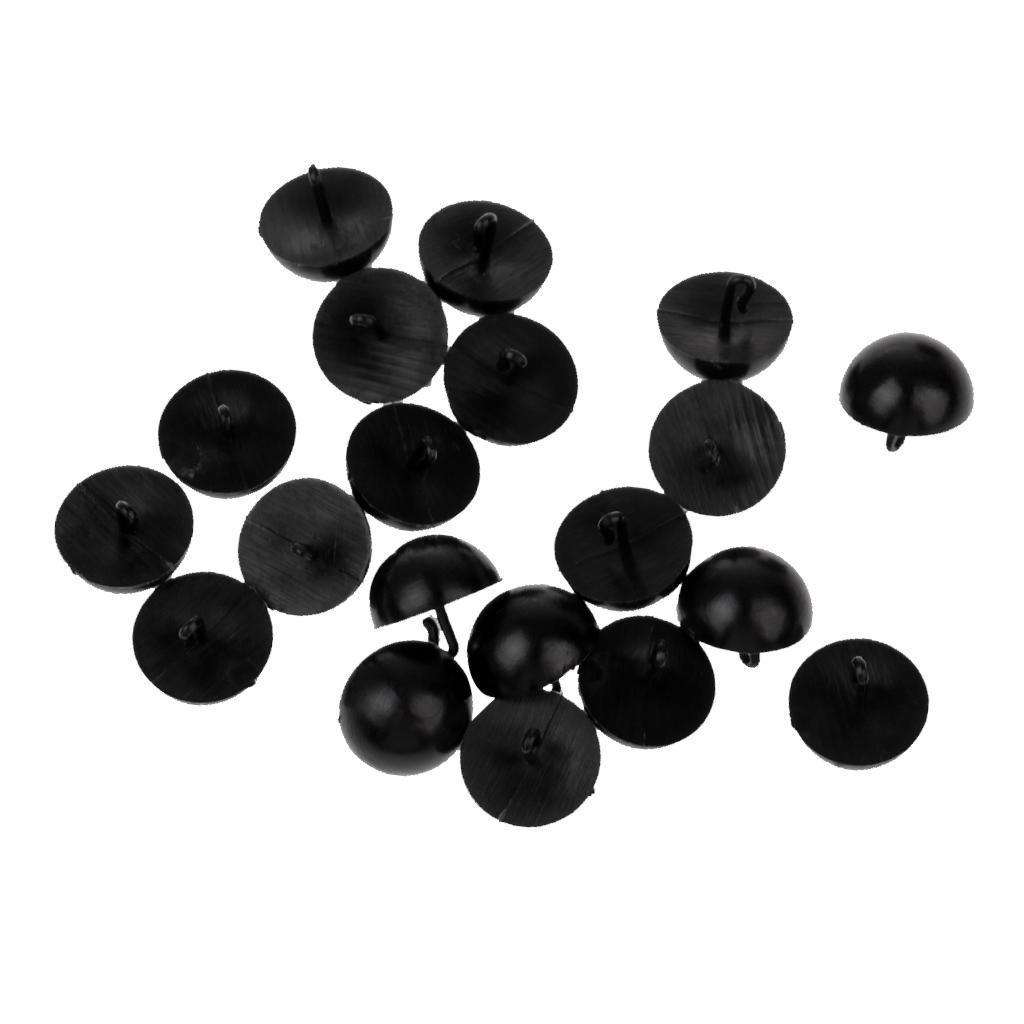 20pcs Boilie Bait Hair Rig Stops Barbel Carp Fishing Terminal Tackle Red
