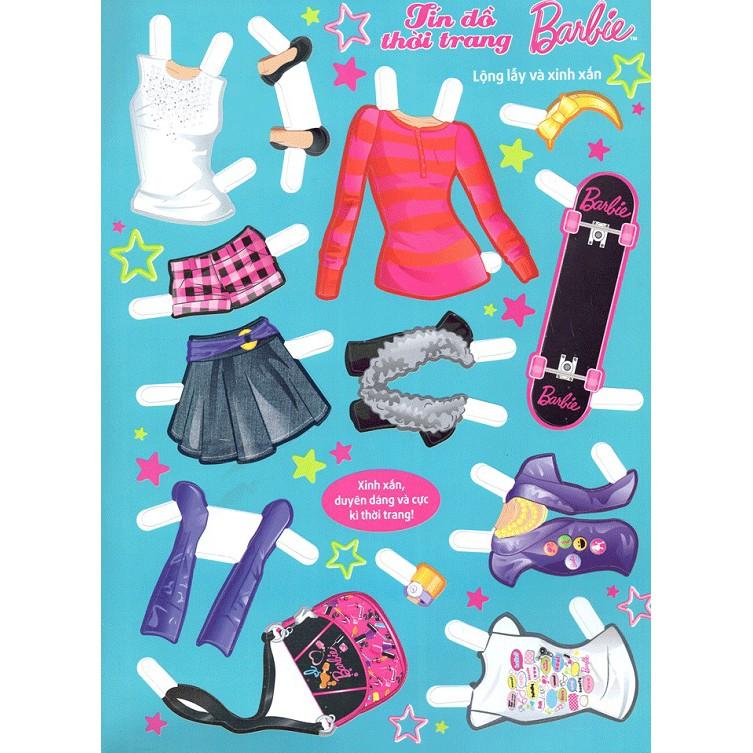 Ghép Hình Barbie Thủ Công Dựng Hình Thời Trang Tín Đồ Thời Trang - Bản Quyền
