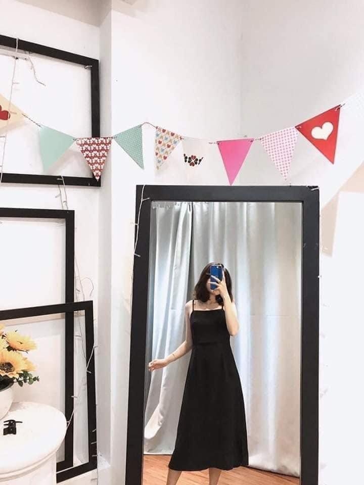 Đầm Hai Dây Hở Lưng Beli Dress ( Kèm ảnh thật)