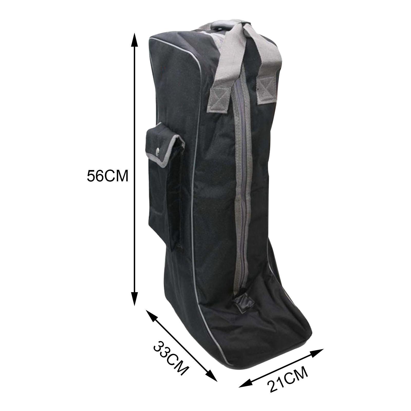 Knight Boot Bag, Protector Equestrian Equipment Organizer Shoes Storage Bags for Travel Long Boots Sports