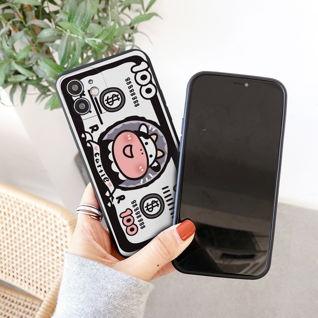 Ốp Lưng Cạnh Vuông Dola Dành Cho iPhone 6 / 6 Plus / 7 / 7 Plus / 8 / 8 Plus / X / Xs / Xs Max / 11 / 11 Pro / 11 Pro Max / 12 / 12 Pro / 12 Pro Max