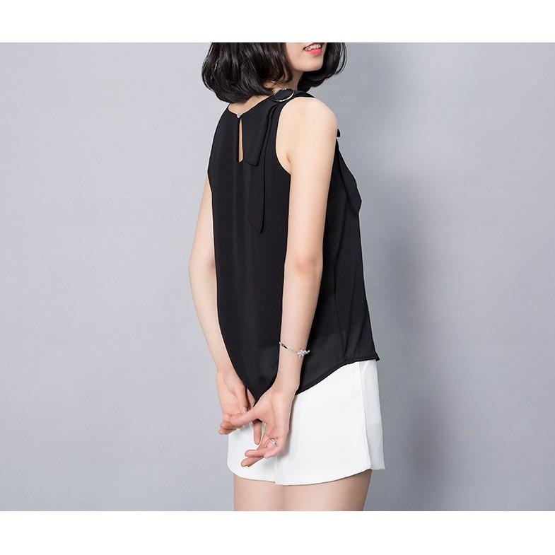 TK83-ÁO KIỂU TAY SÁT NÁCH CAO CẤP S-6XL