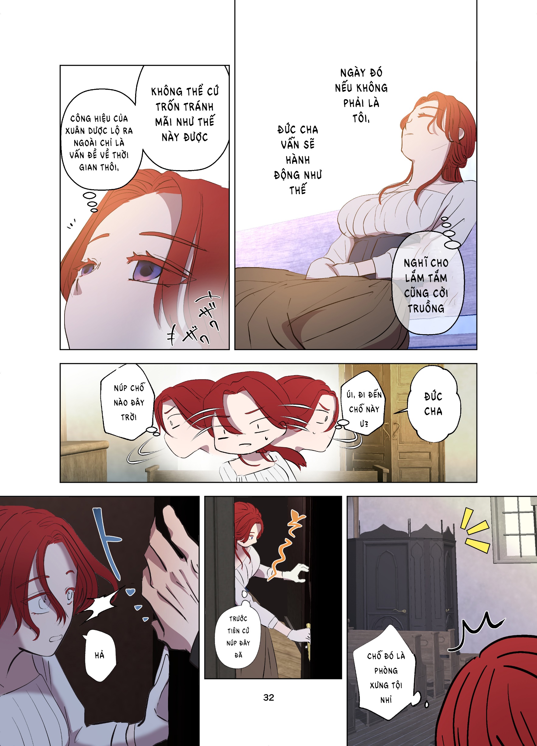 [21+] gái ế chạy không thoát tình yêu của đức cha - full màu chapter 5 2