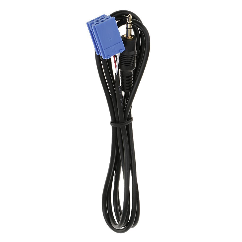 Car 3.5mm AUX Audio CD Interface Adapter Cable For
