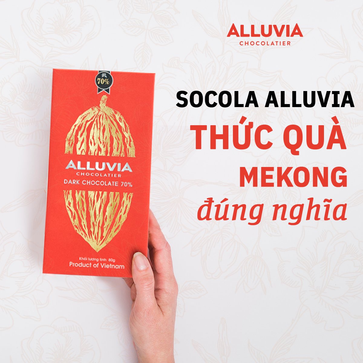 Socola Đen 70% Nguyên Chất Đắng Vừa Ít Ngọt 30 gram | Dark Chocolate 70%