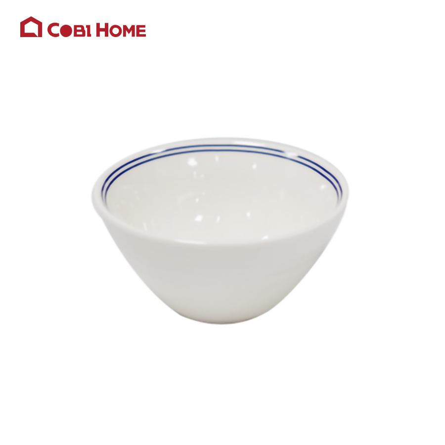 Chén tròn, bát tròn cao tạo kiểu sang trọng bằng nhựa Melamine cao cấp