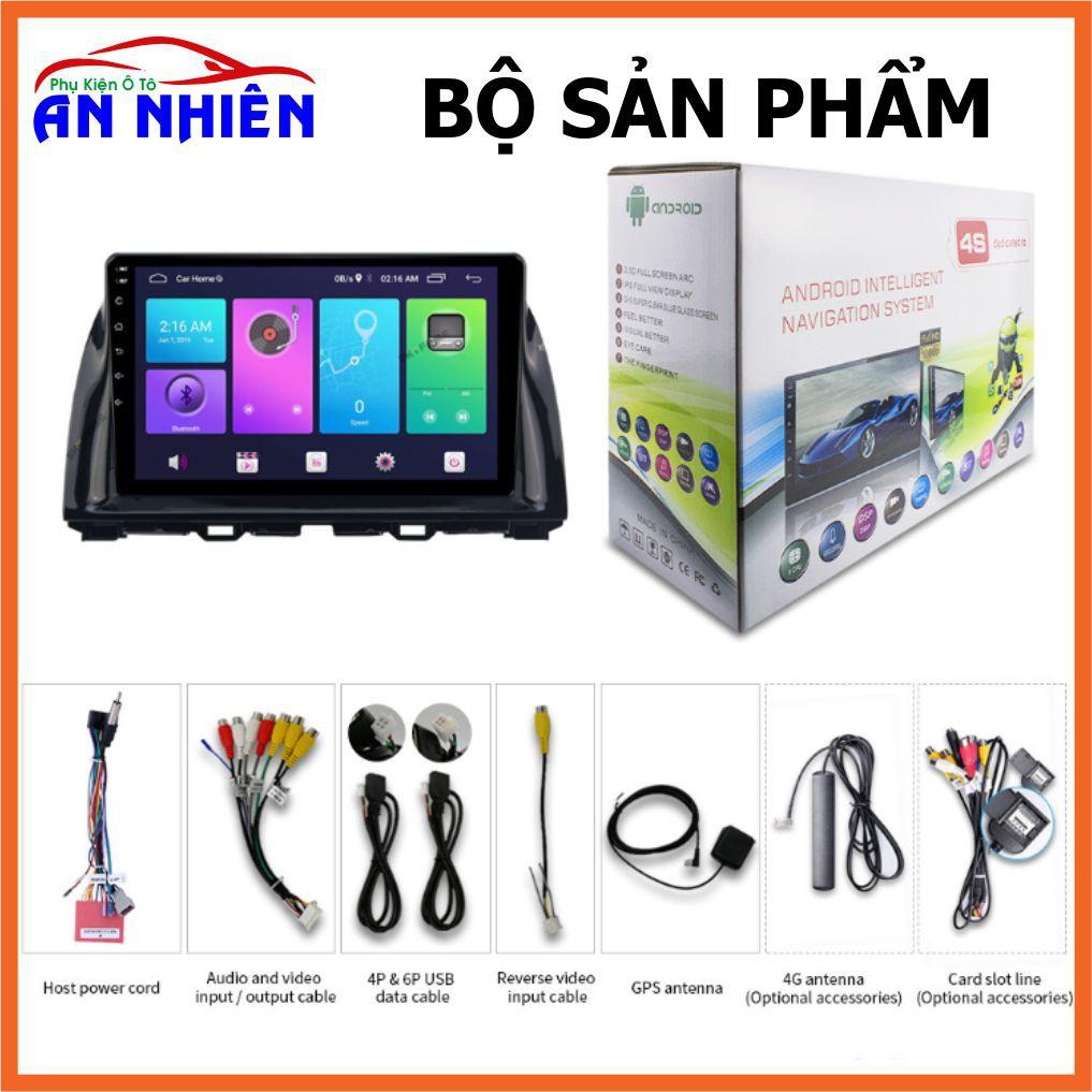 Màn Hình 10 inch Cho Xe MAZDA CX5 - Màn Hình DVD Android Tặng Kèm Mặt Dưỡng Giắc Zin Cho MAZDA
