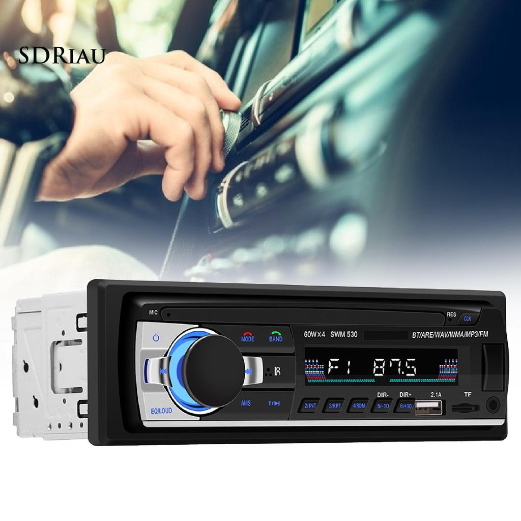 *QCDZ* SWM-530 Dual USB Phone Charging FM Radio/AUX/U Disk/Bluetooth/Card Playback 12V Car MP3 Player
