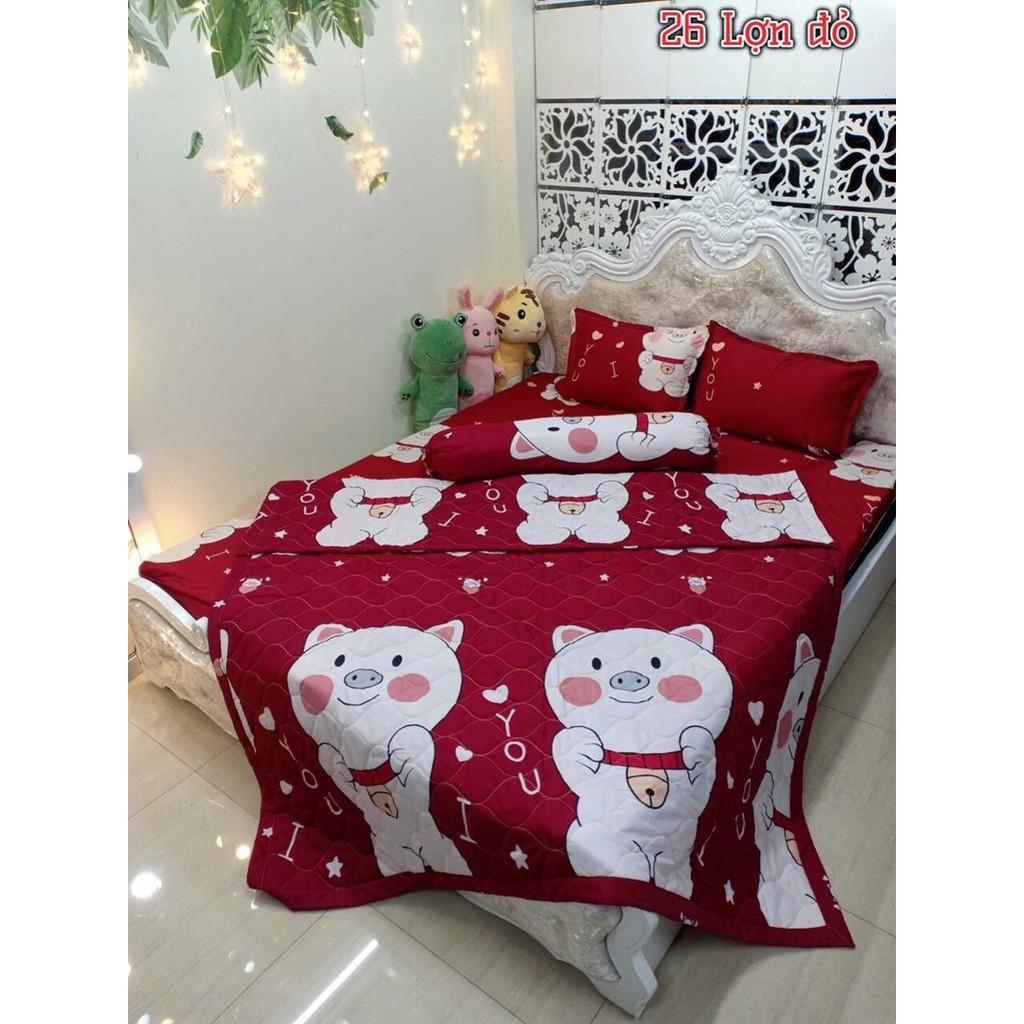 COMBO 2 BỘ GA GỐI MẪU NGỰA BAY