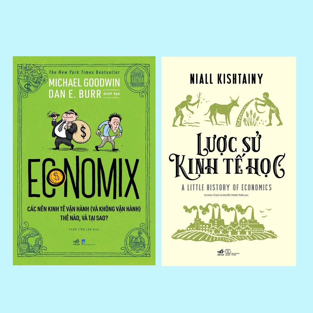 Combo Economix - Lược sử kinh tế học (Michael Goodwin - Niall Kishtainy) - Bản Quyền