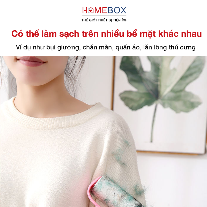 Cây lăn bụi làm sạch giường chiếu chăn màn quần áo, lăn lông thú cưng JYoohome, Cây Lăn bụi có lõi thay thế siêu tiện dụng - Hàng Chính Hãng