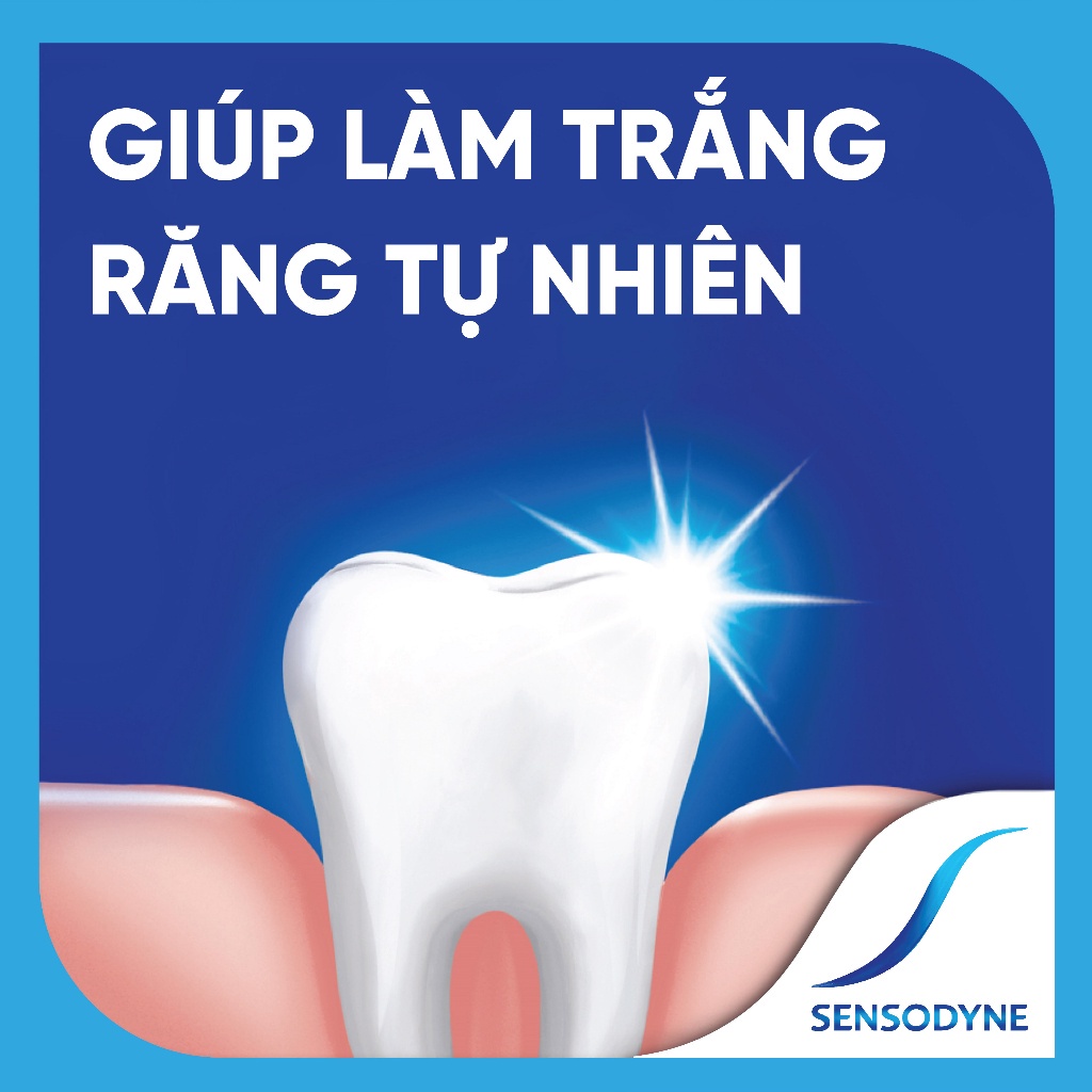 [Mua 1 Tặng 1] Kem Đánh Răng Sensodyne Gentle Whitening 160g/tuýp Tặng BCDR Sensitive Extra