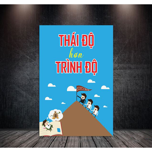 Tranh canvas tạo động lực  treo văn phòng -  PGĐL1446