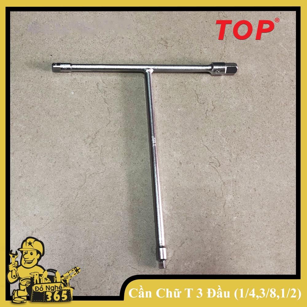 Cần siết chữ T 3 đầu (1/4&quot; - 3/8&quot; - 1/2&quot;) Top