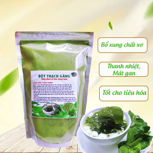 Bột thạch găng, bột sương sâm Lợi tiểu, mát gan, giải nhiệt cơ thể- Túi 500g