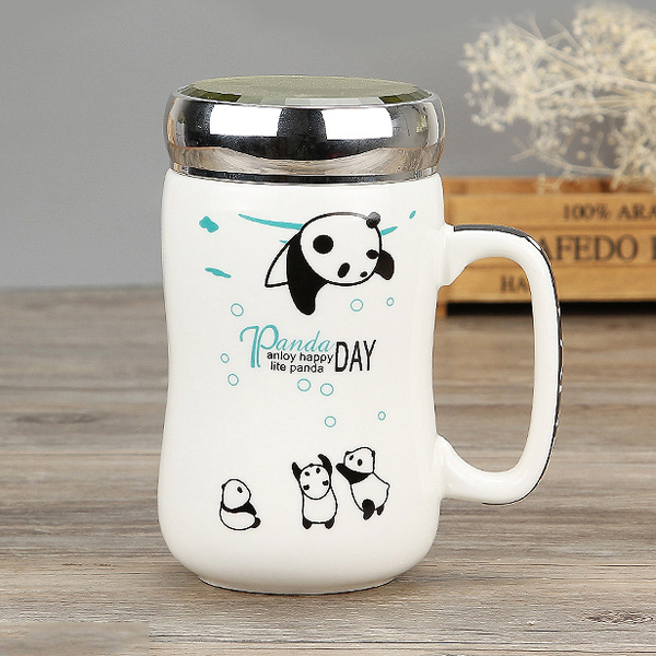 Ly sứ gấu trúc Panda - Mẫu số 4