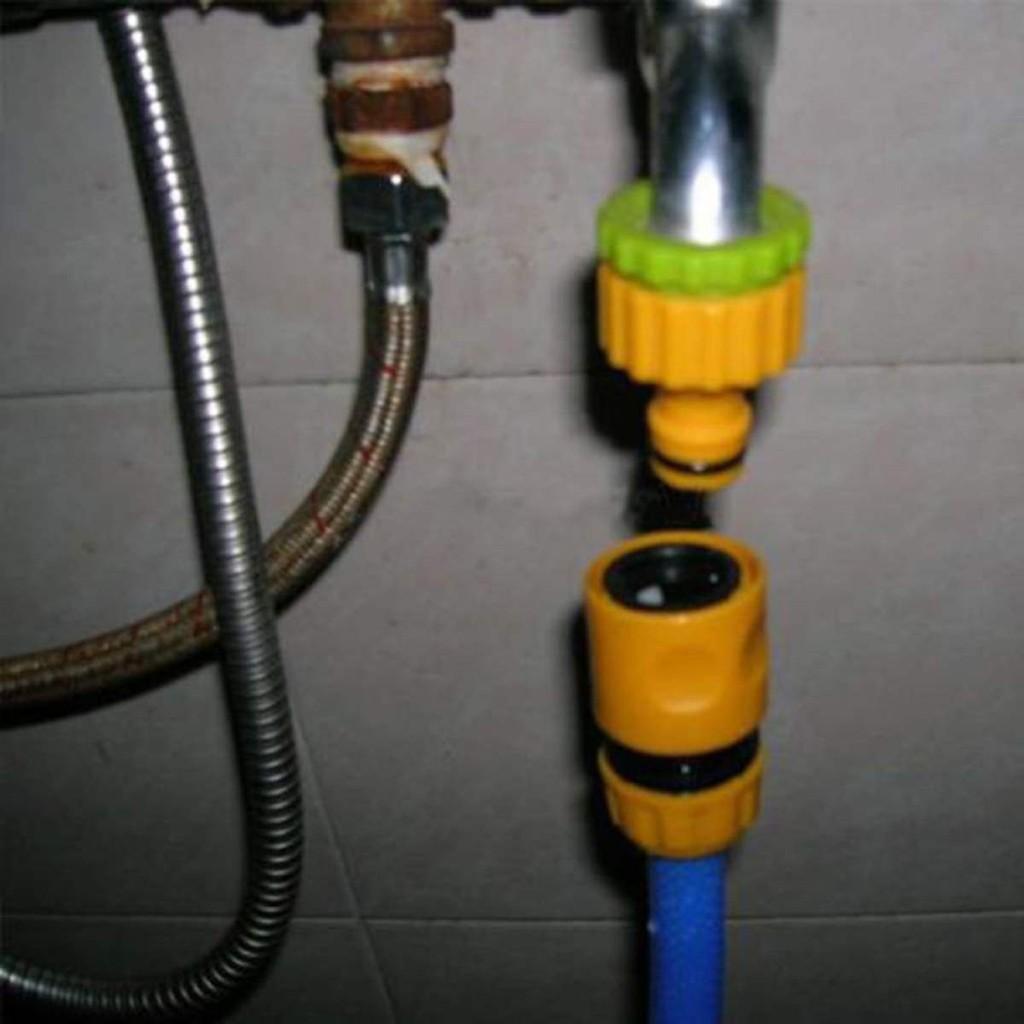 Đầu nối ống nước, đầu nối nhanh - Bộ 3 đầu nối vòi nước tưới cây