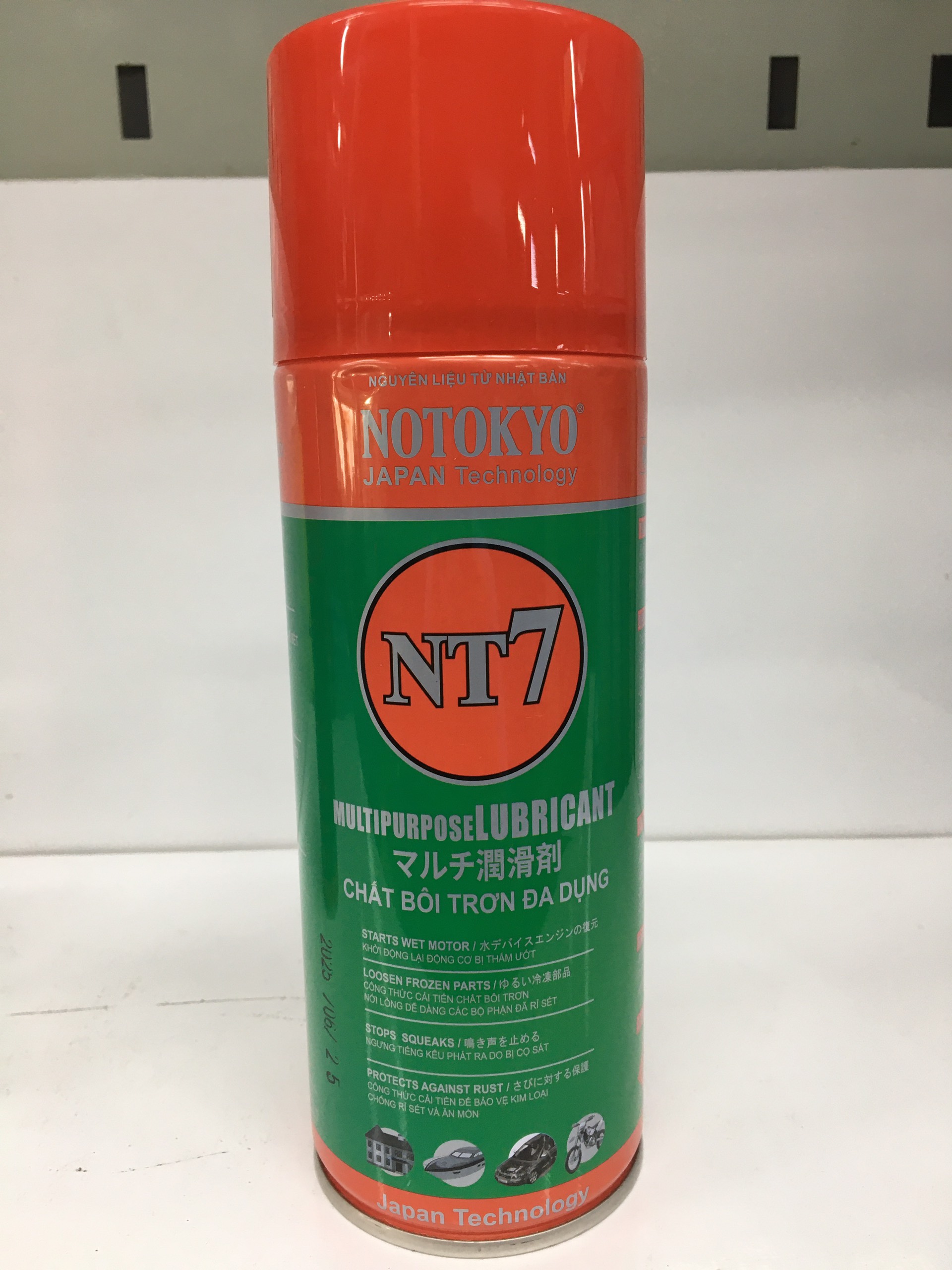 Dầu bôi trơn đa dụng, chống rỉ sét NT7