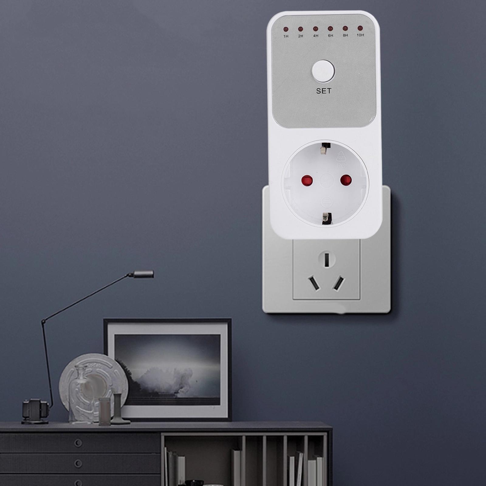 Timing Sockets Timer Sockets with Indicator Light Smart Timing Sockets Cordless Auto Shut Off Intelligent Sockets for Kitchen