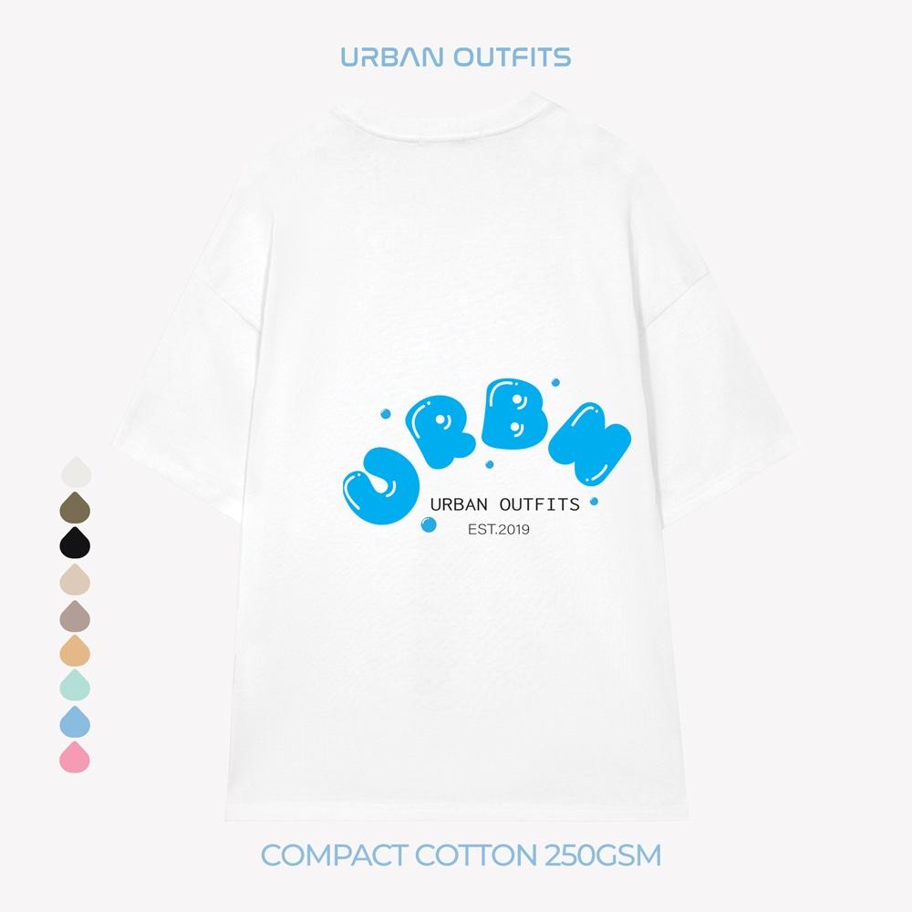 Áo Thun Tay Lỡ Form Rộng URBAN OUTFITS ATO114 Local Brand In URBN 2 Mặt ver 2.0 Chất Vải 100% Compact Cotton 250GSM