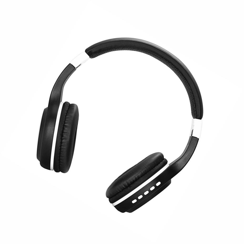 Folding Stretch Stereo Earphones Wireless Bluetooth Headset Headphone Black