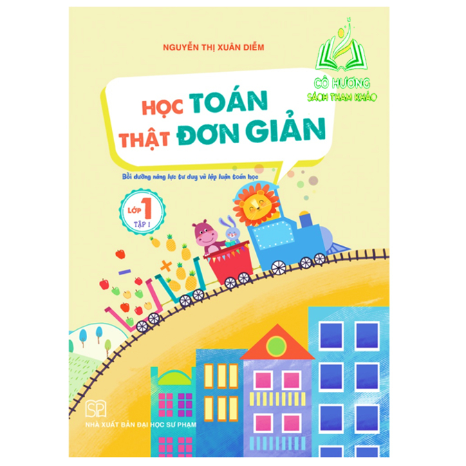 Sách - Combo Học toán thật đơn giản lớp 1+2