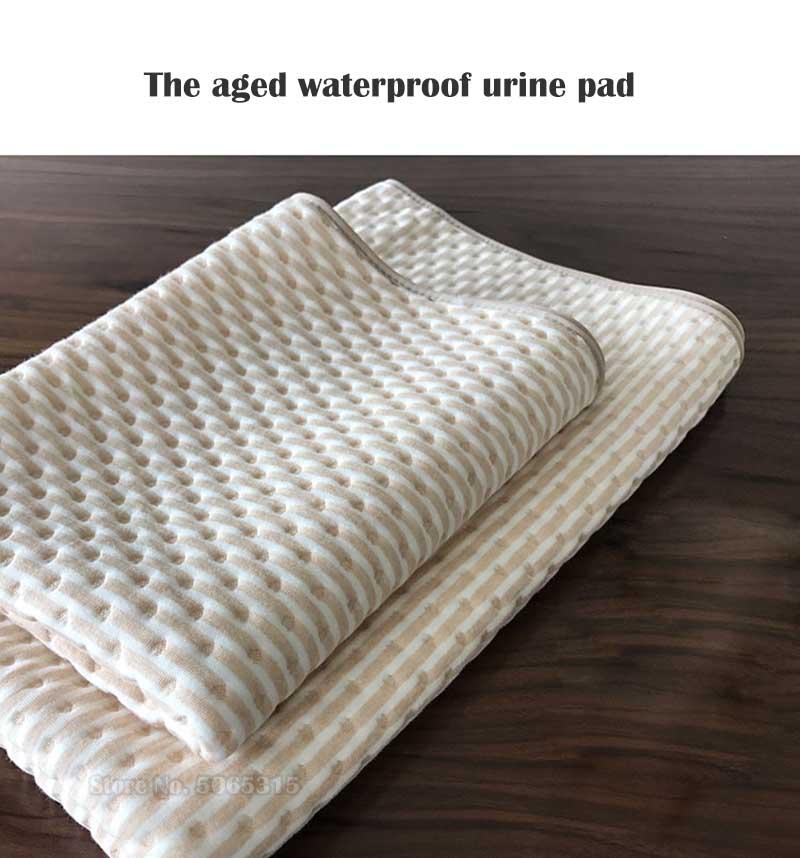 100*120Cm Có Thể Tái Sử Dụng Nước Tiểu Không Thấm Giường Underpad Thảm Có Thể Giặt Chống Nước Cho Trẻ Em Và Người Lớn Tiểu Tiện Miếng Lót Tã Người Lớn