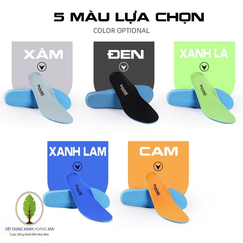 Lót Giày Thể Thao Cao Cấp EQT Boost Siêu Nhẹ, Giảm Sóc, Khử Mùi, Thoáng Khí, Thấm Mồ Hôi