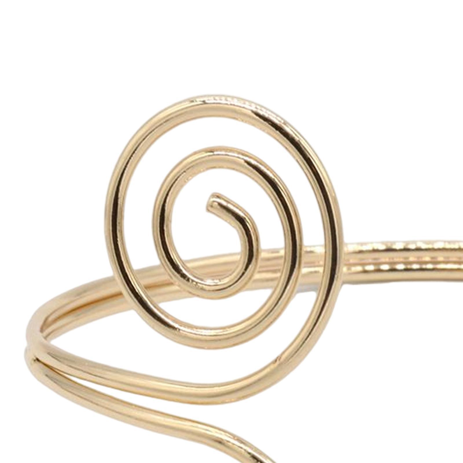 Leaf Feather Arm Bracelet Chain for Women Girls Open Upper Arm Bangle Armlet