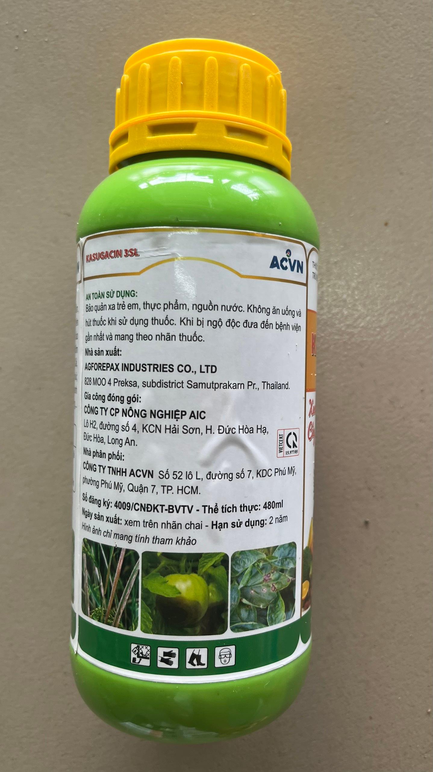 Thuốc trừ bệnh ACVN - HEXAPLUS 300SC - Phòng trừ các bệnh đạo ôn, rỉ sắt, nấm hồng, thán thư...