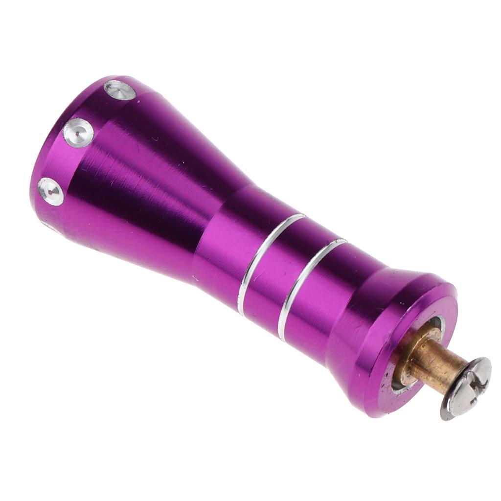 Outdoor Fishing Reel Handle Baitcasting Rocker Arm Knob   Holder Pink