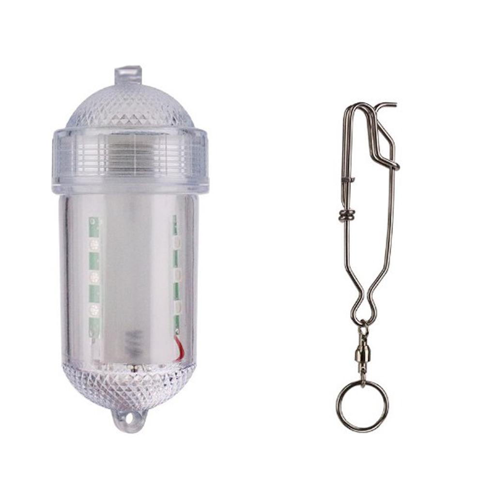 LED Fishing Lure Night Glow Underwater Attracting Lamp Fishing Bait