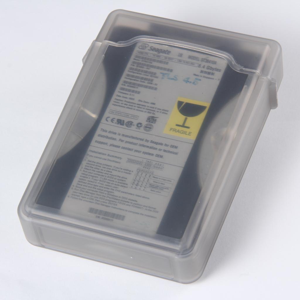 3.5'' IDE HDD Disk Storage Box Case Enclosure Cover