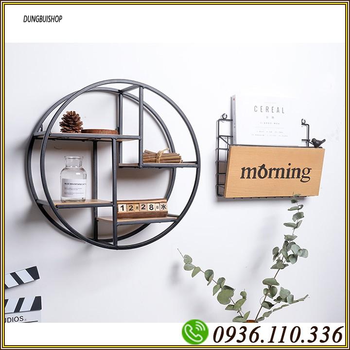 Kệ trang trí tường hình tròn RE0247