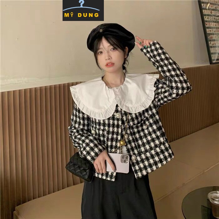 ÁO KIỂU -MANGTO CỔ BÈO- PHONG CÁCH HÀN QUỐC SIÊU CUTE