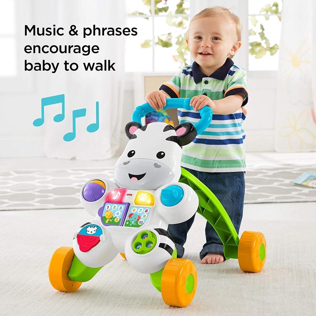 XE TẬP ĐI FISHER-PRICE LAUGH &amp; LEARN WITH ME ZEBRA WALKER