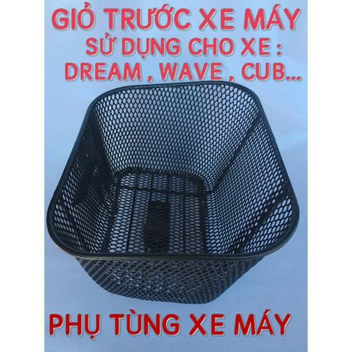 GIỎ TRƯỚC XE MÁY LOẠI DÀY