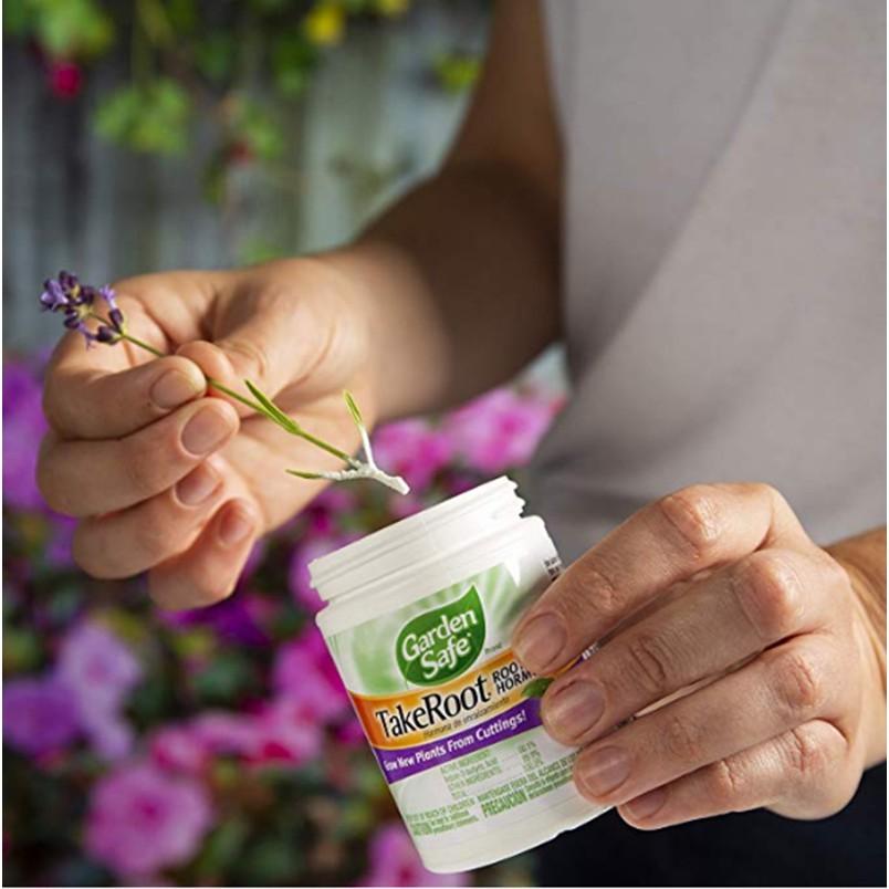 Bột kích rễ giâm cành - USA - Garden safe TakeRoot - hormone dạng bột siêu kích rể
