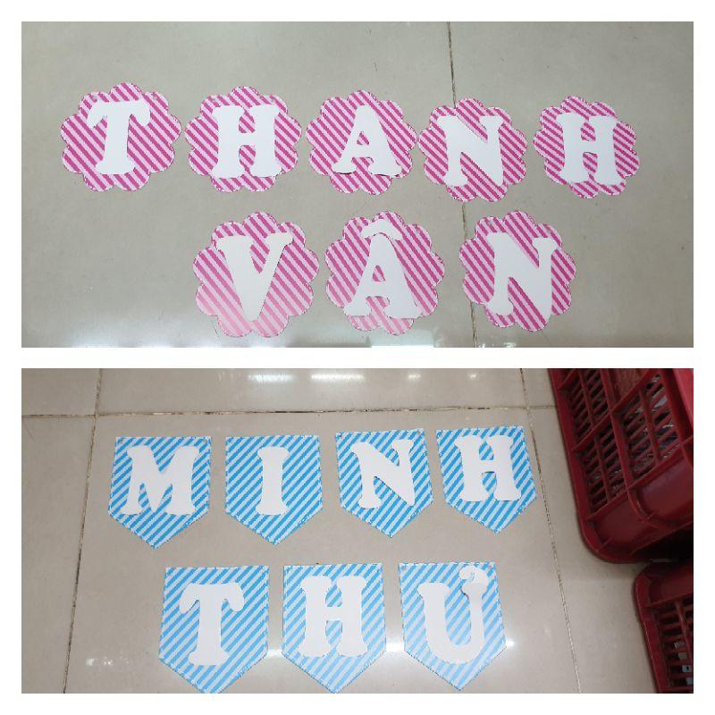 Chữ Giấy Trang Trí Tiệc