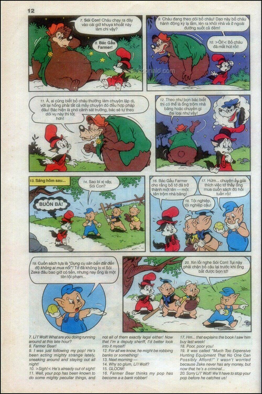 donald và bạn hữu chapter 80 15