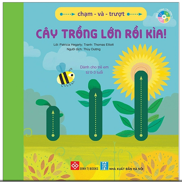 Hình ảnh Sách - Chạm và trượt - Cây trồng lớn rồi kìa!