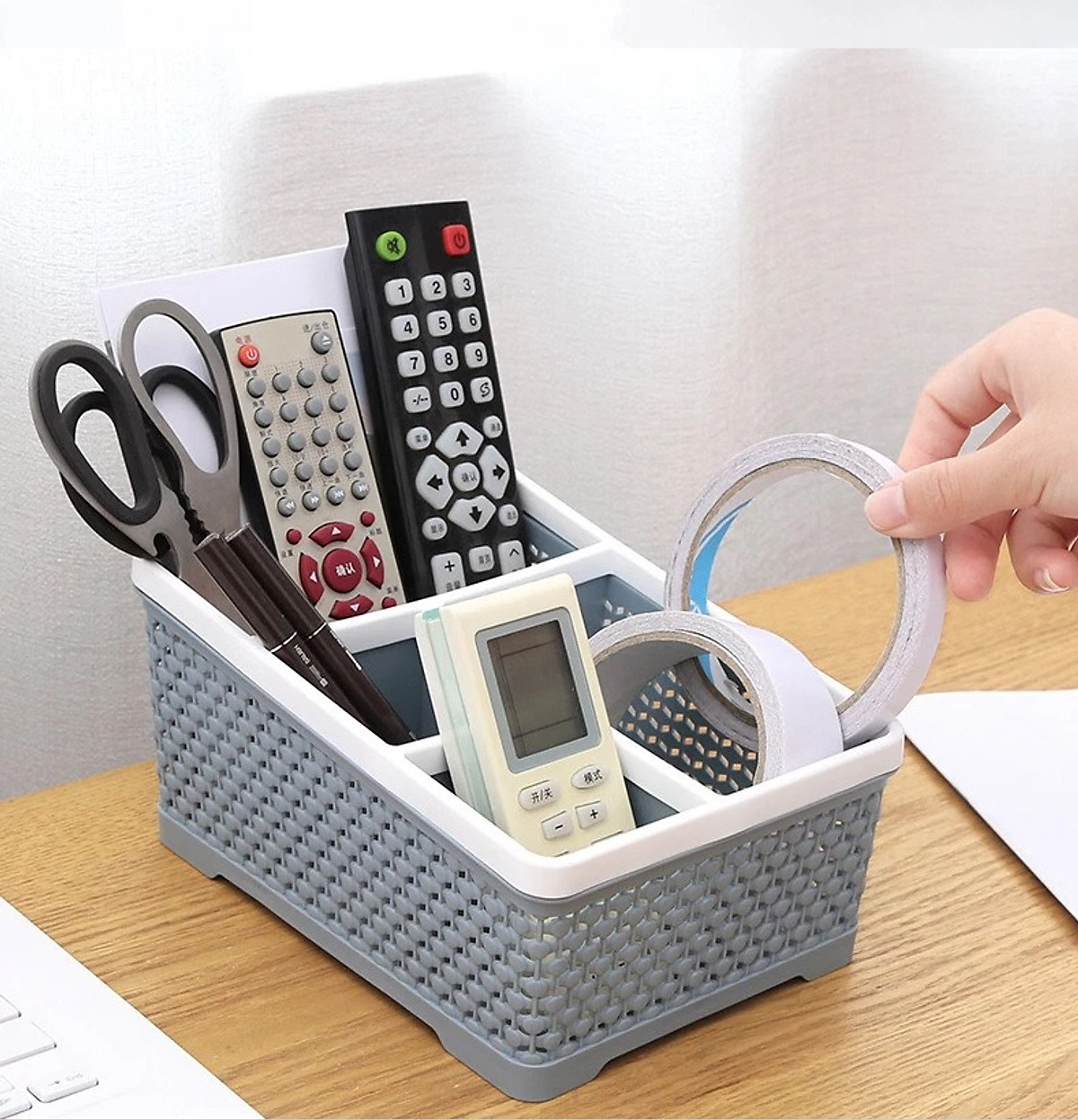 KHAY ĐỰNG VIẾT 4 NGĂN TIỆN ÍCH