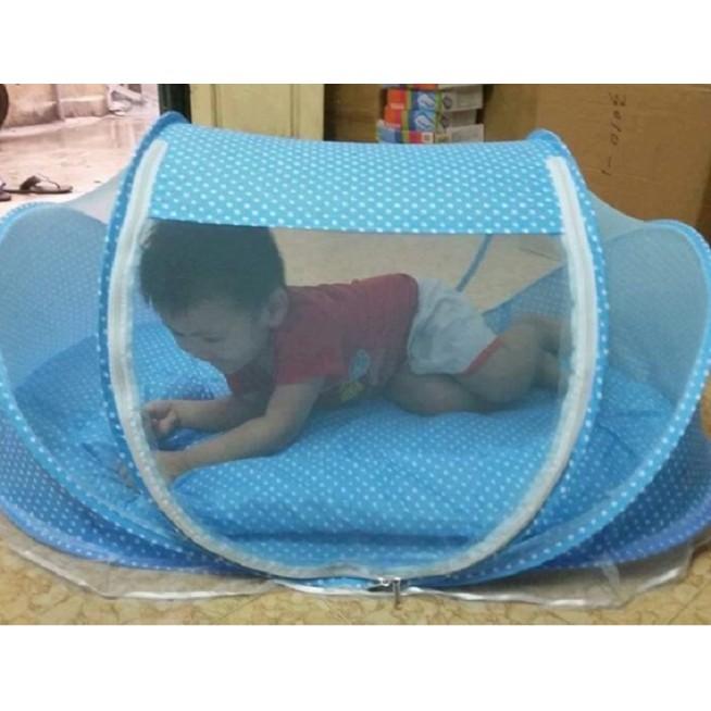 Màn tự bung cho bé, mùng tự bung đa năng cho bé chống muỗi