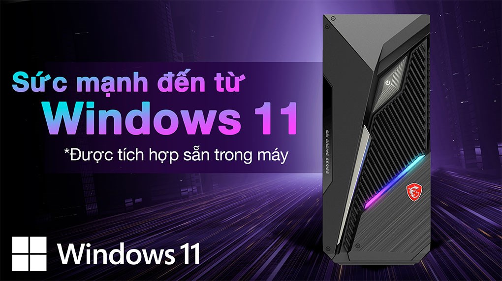 PC Gaming MSI MAG Infinite S3 12TC (i5-12400F/16GB/512GB/12GB RTX3060/Win11) - Hàng Chính Hãng