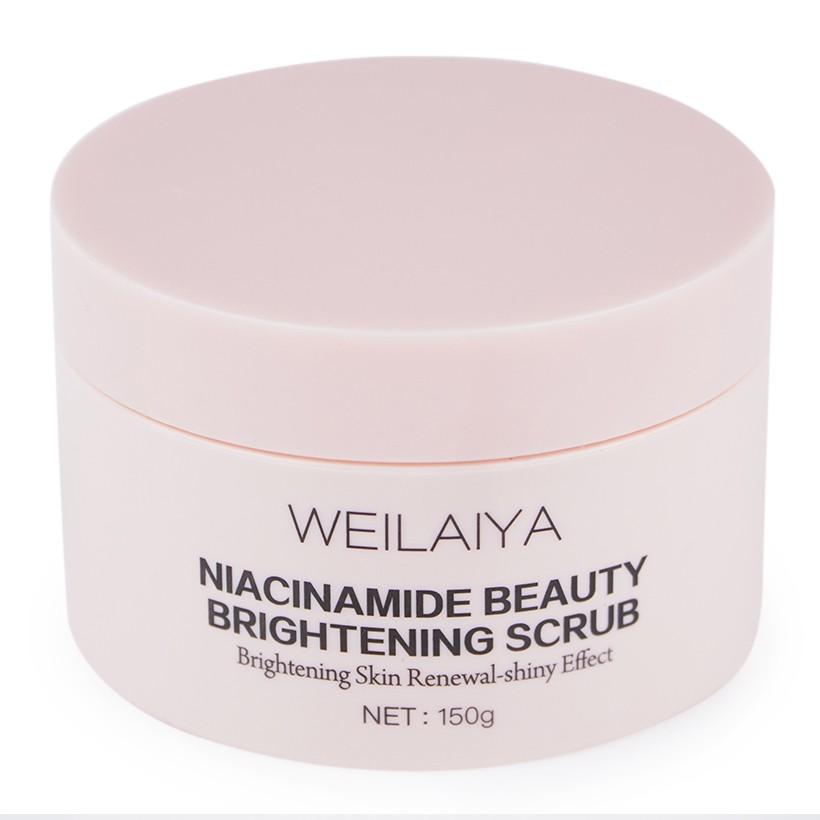 Combo 2 tẩy da chết toàn thân Weilaiya Niacinamide Brightening Scrub 150g